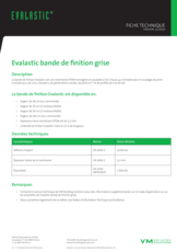 FT - Evalastic bande de finition (gris)